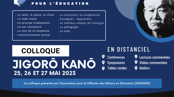Colloque de Jigoro Kano : figure inspirante pour l'éducation